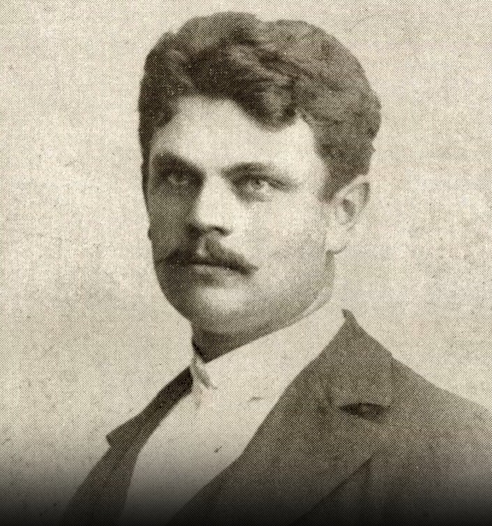 Granville Redmond jako młody mężczyzna